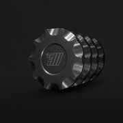 Billet Aluminum Bolt-On Center Caps (Set of 4)