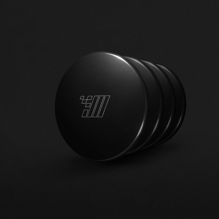 Billet Aluminum Bolt-On Center Caps (Set of 4)