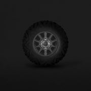 Billet Aluminum Bolt-On Center Caps (Set of 4)