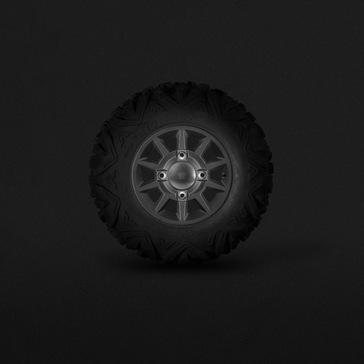 Billet Aluminum Bolt-On Center Caps (Set of 4)