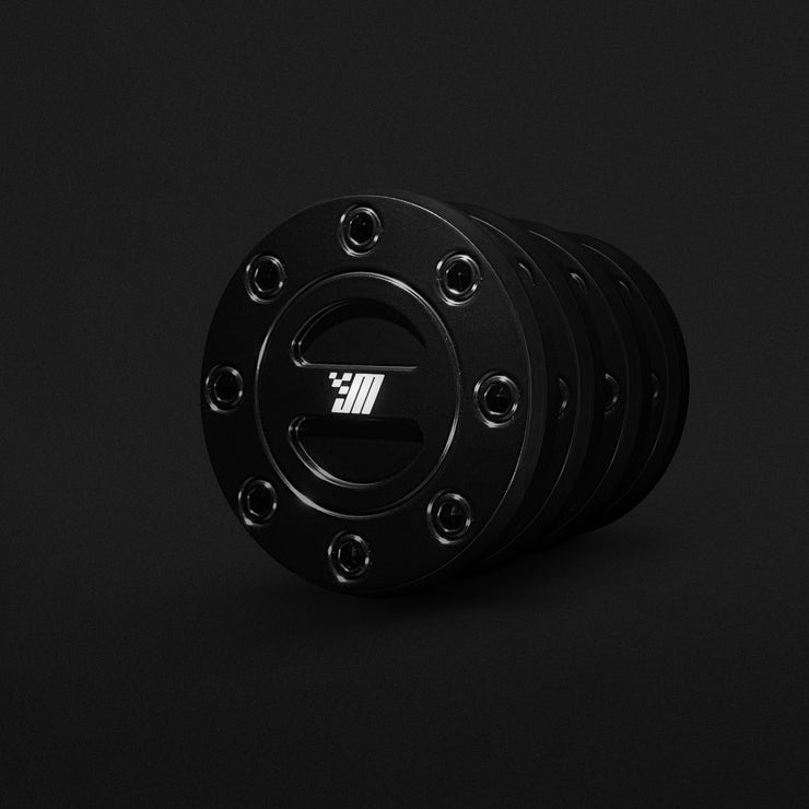 Billet Aluminum Bolt-On Center Caps (Set of 4)